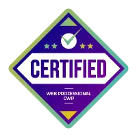 W3Schools Certified Web Professional