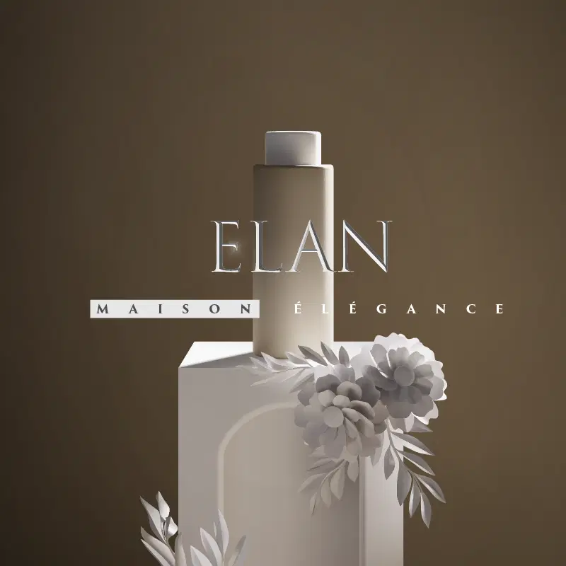 Elan Luxury Perfume Branding