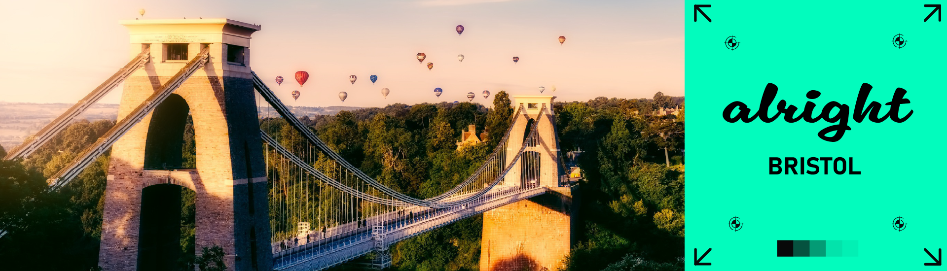 Bristol Landscape Locational SEO with "alright" slogan